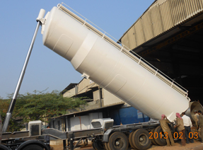 Hydraulic Powder Tank