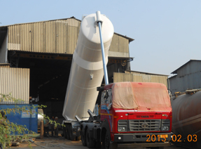 Hydraulic Powder Tank